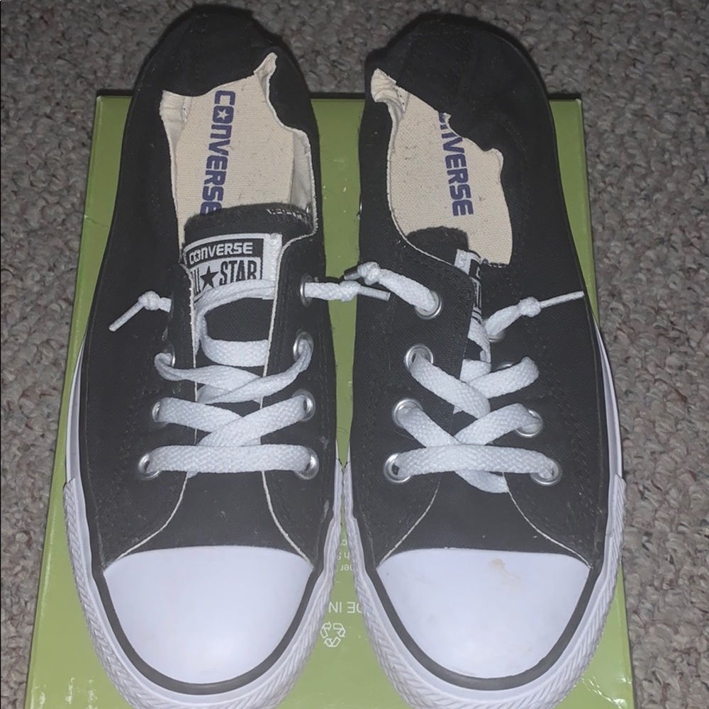Black Slip-on Converse